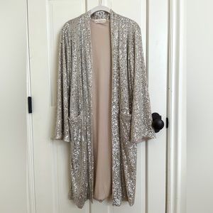 By Together Sequin Cardigan S